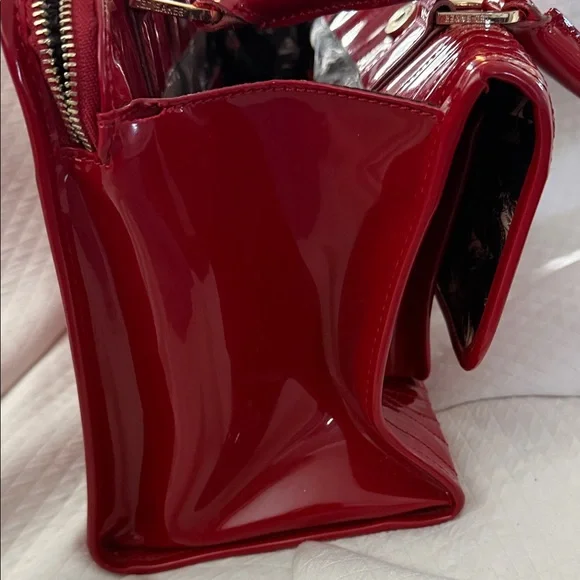 Ted Baker Deep Red Large Satchel - Picture 14 of 16